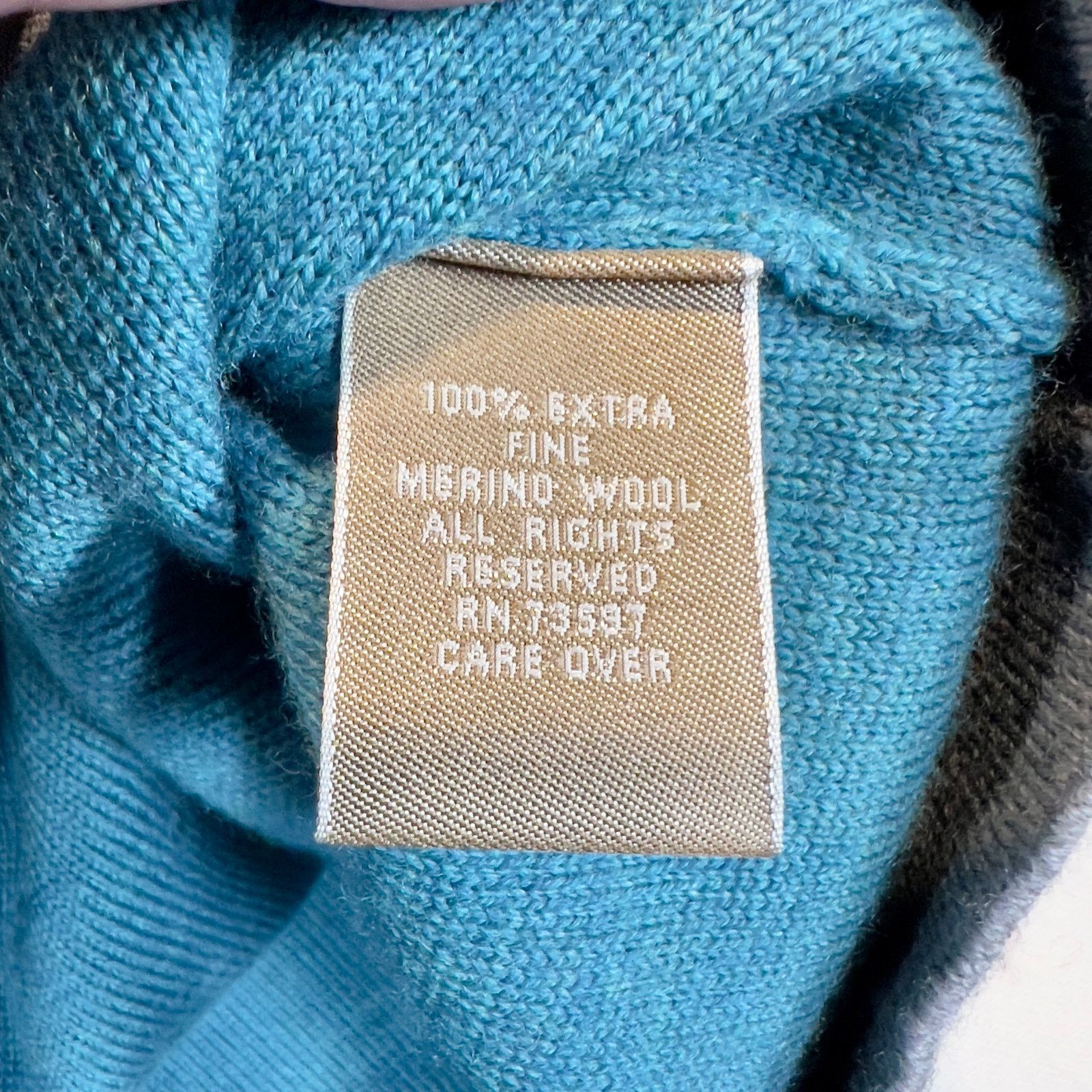 Raffi Raffi Linea Uomo 100% Extra Fine Merino Wool CrewNeck Sweate Size US XXL / EU 58 / 5 - 5 Thumbnail