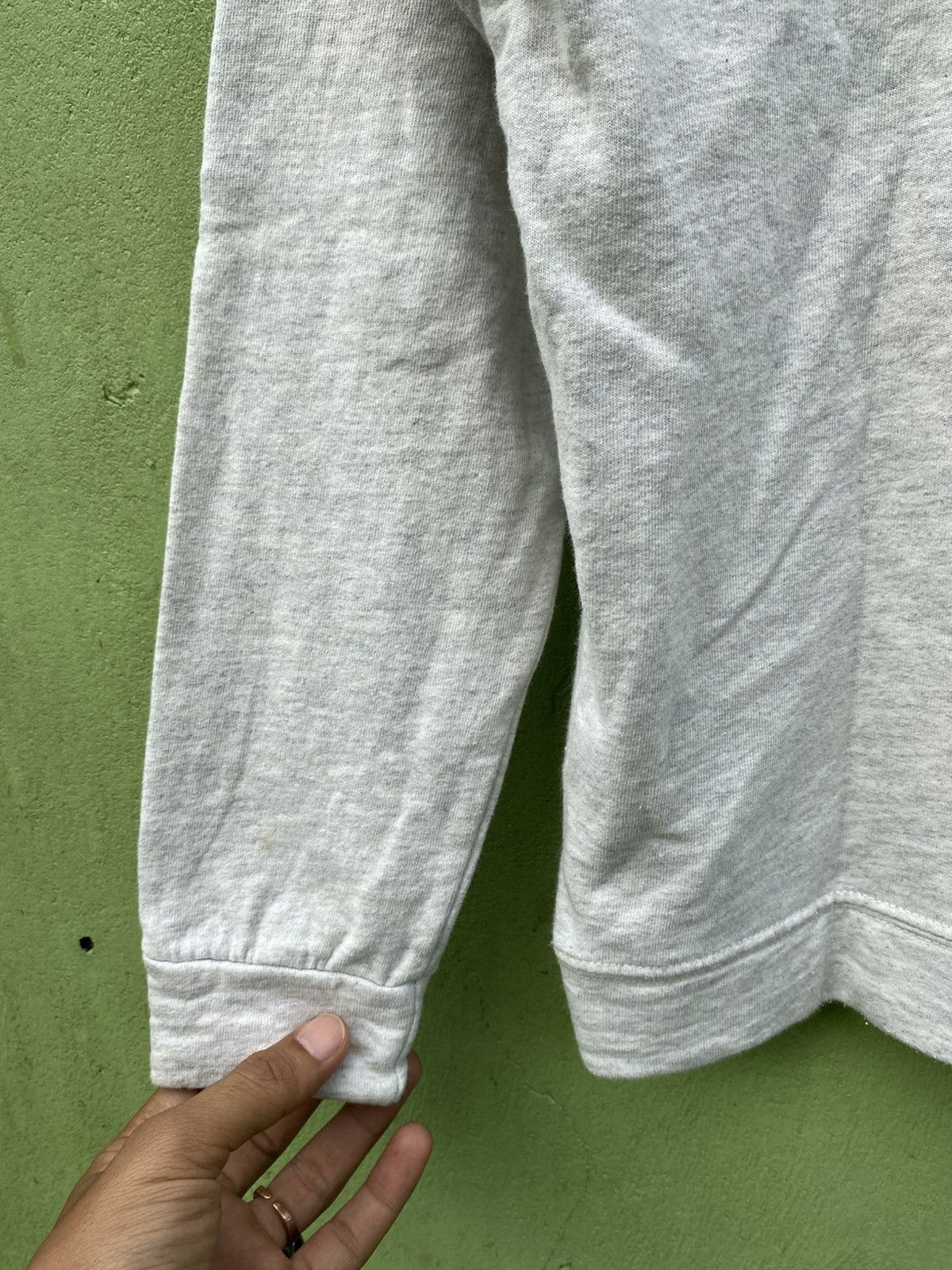 Stussy Stussy Vintage 80 Raglan Crewneck Classic Pullover Soft Grey Size S / US 4 / IT 40 - 13 Thumbnail