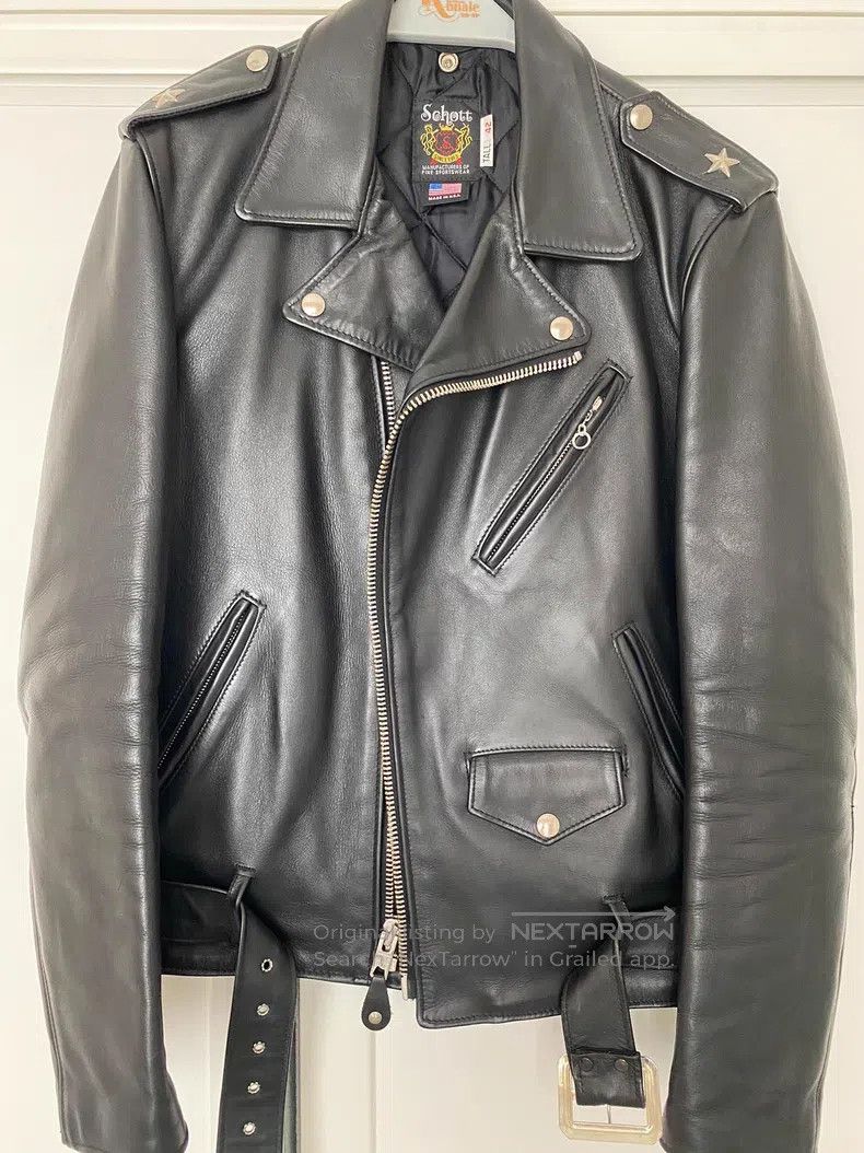 Schott Schott NYC Classic 613 Leather Jacket Size US L / EU 52-54 / 3 - 1 Thumbnail