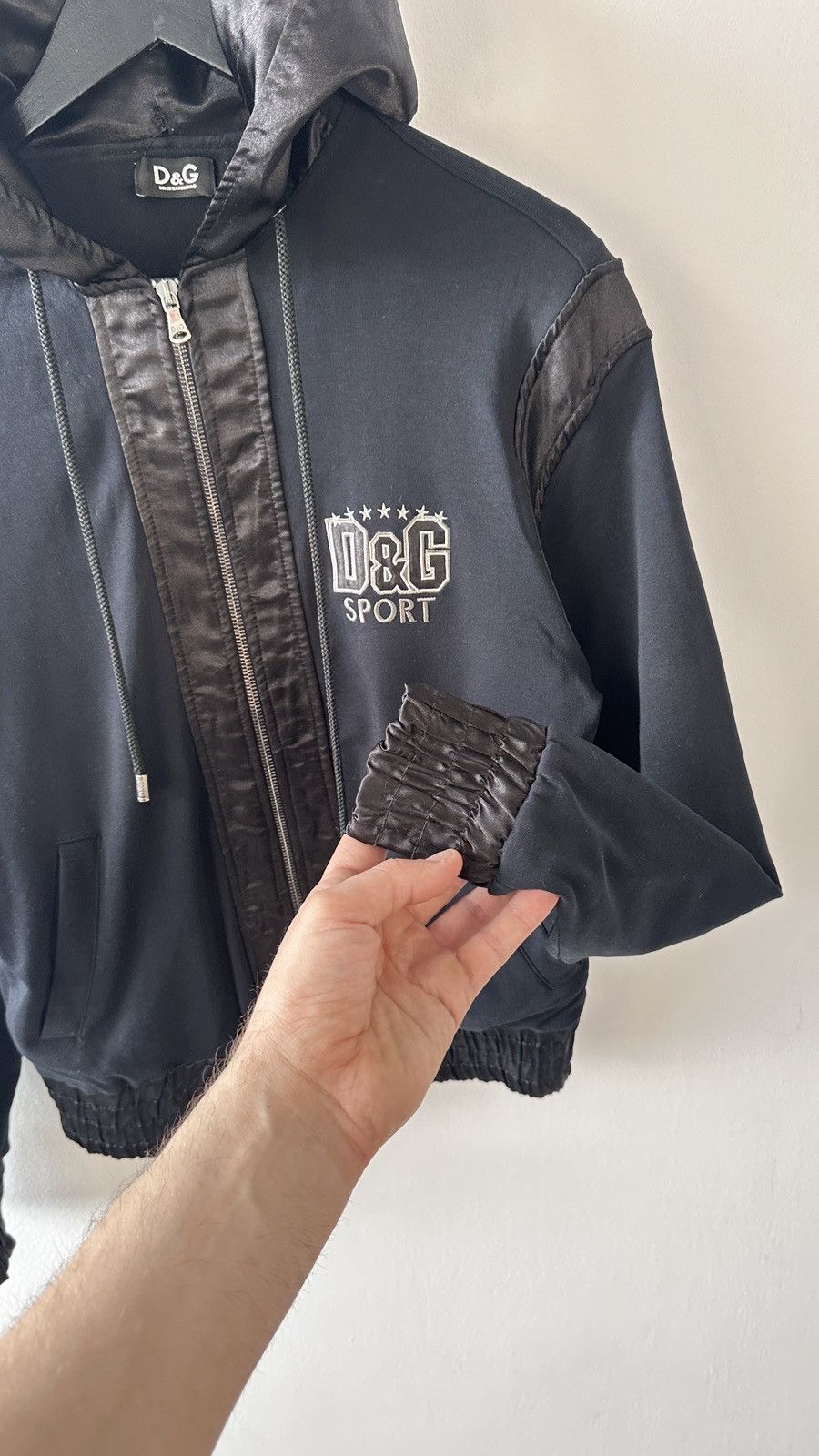 Dolce & Gabbana D&G Dolce & Gabbana Sport Hoodie Zip Up Jacket Archive Y2K Size US S / EU 44-46 / 1 - 9 Thumbnail