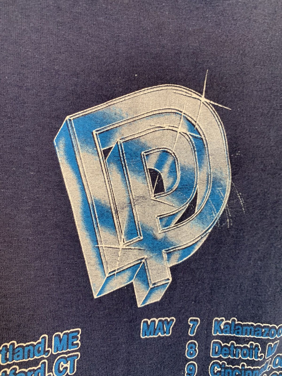 Band Tees × Vintage RARE Vintage 1987 Deep Purple House Of Blue Light Tour Shirt Size US M / EU 48-50 / 2 - 6 Thumbnail