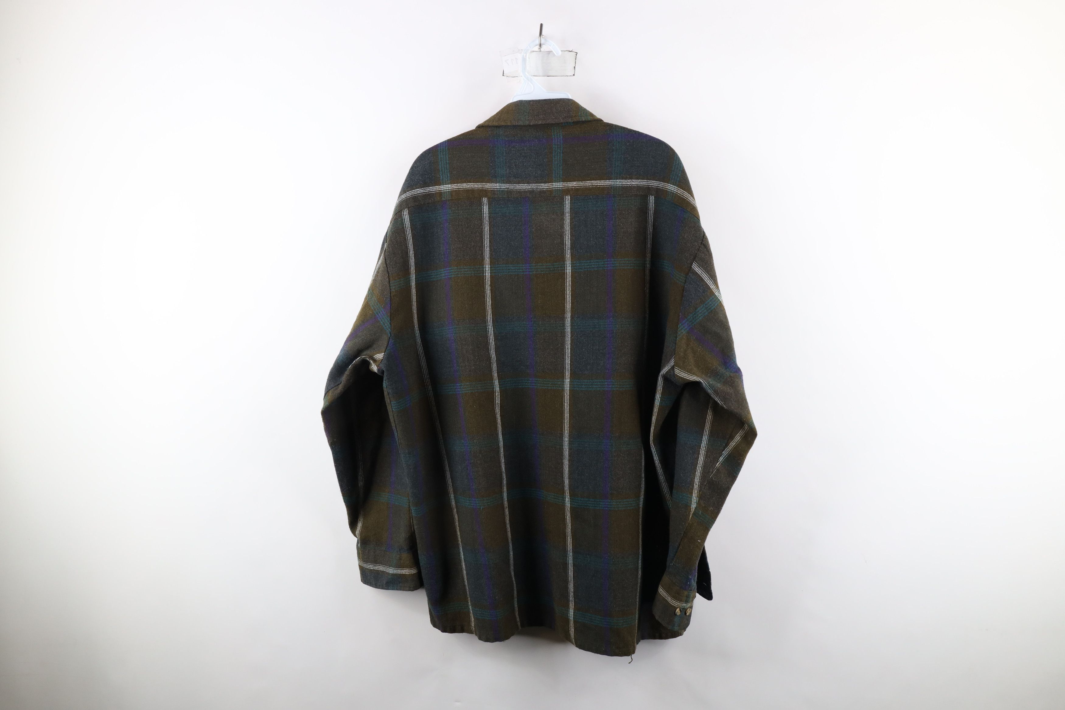 Vintage Vintage 70s Streetwear Double Pocket Collared Button Shirt Size US XL / EU 56 / 4 - 11 Thumbnail