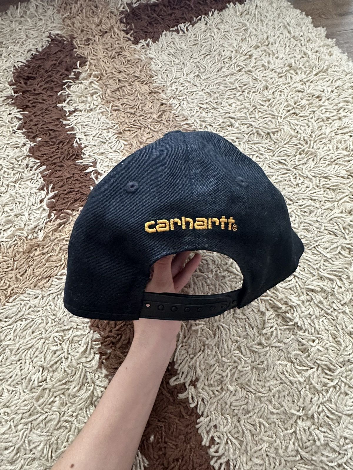 Carhartt × Supreme × Vintage 🔥VINTAGE CARHARTT TRUCKER CAP SUPREME STYLE🔥 Size ONE SIZE - 3 Thumbnail