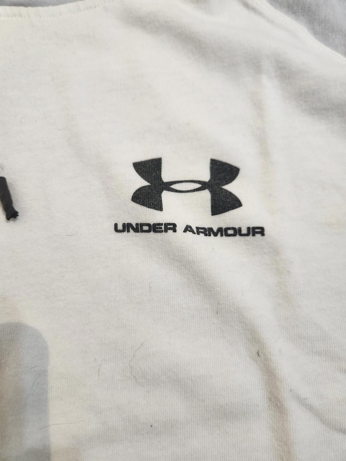 Under Armour Under Armour Hooded Short Sleeve Shirt White Men's Large Size US L / EU 52-54 / 3 - 2 Thumbnail