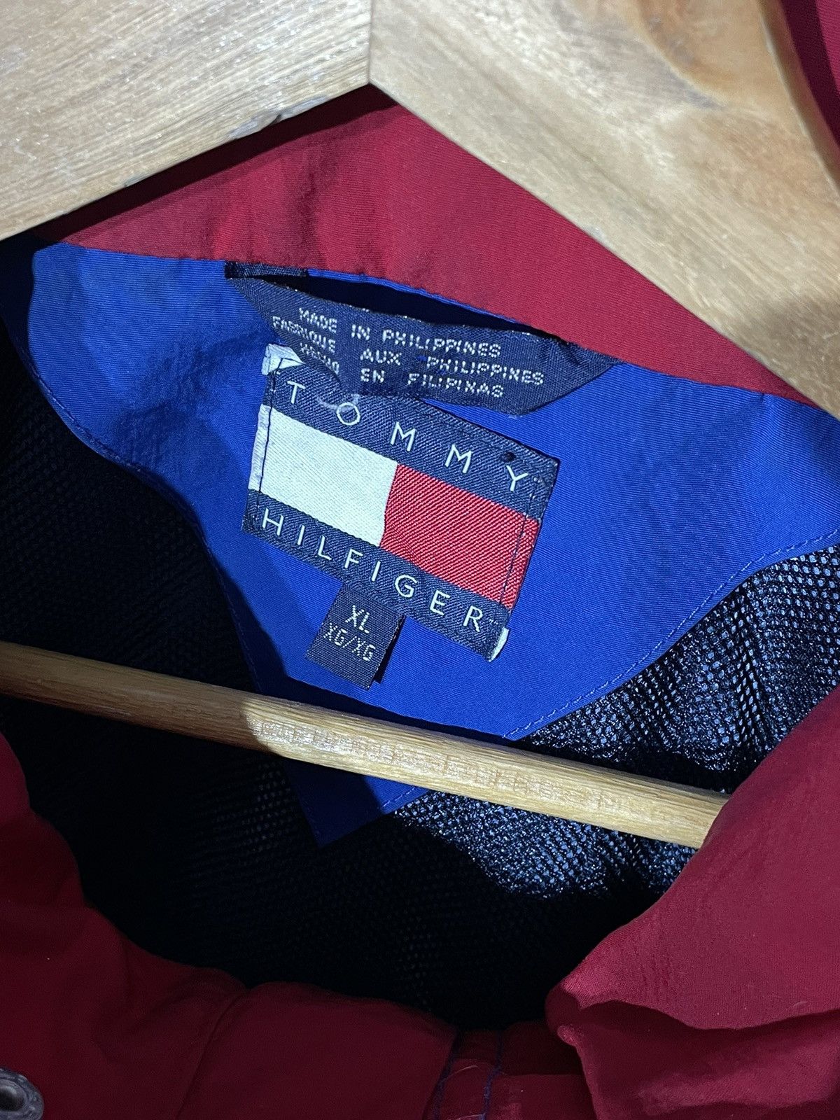 Tommy Hilfiger × Vintage Jacket Tommy Hilfiger Spell Out 90’s Vintage Size US XL / EU 56 / 4 - 7 Thumbnail