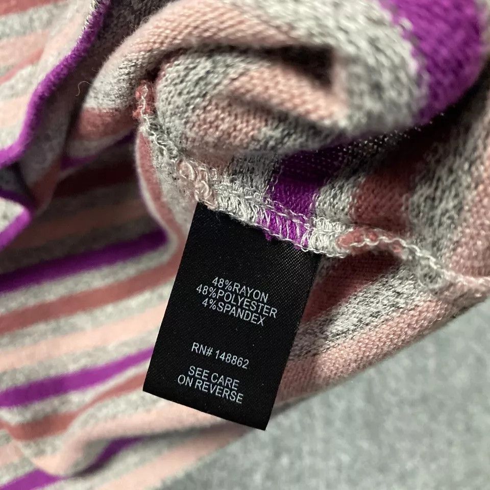 Torrid Torrid Sweater Womens Size 2 Striped 3/4 Sleeve Super Soft Size XS / US 0-2 / IT 36-38 - 6 Thumbnail