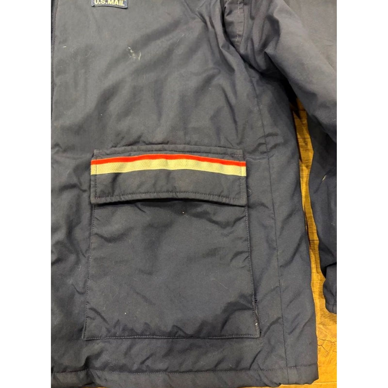 Vintage VINTAGE USPS Post Office Jacket HORACE SMALL Navy L Mens Hooded 90s United States Size US L / EU 52-54 / 3 - 6 Thumbnail