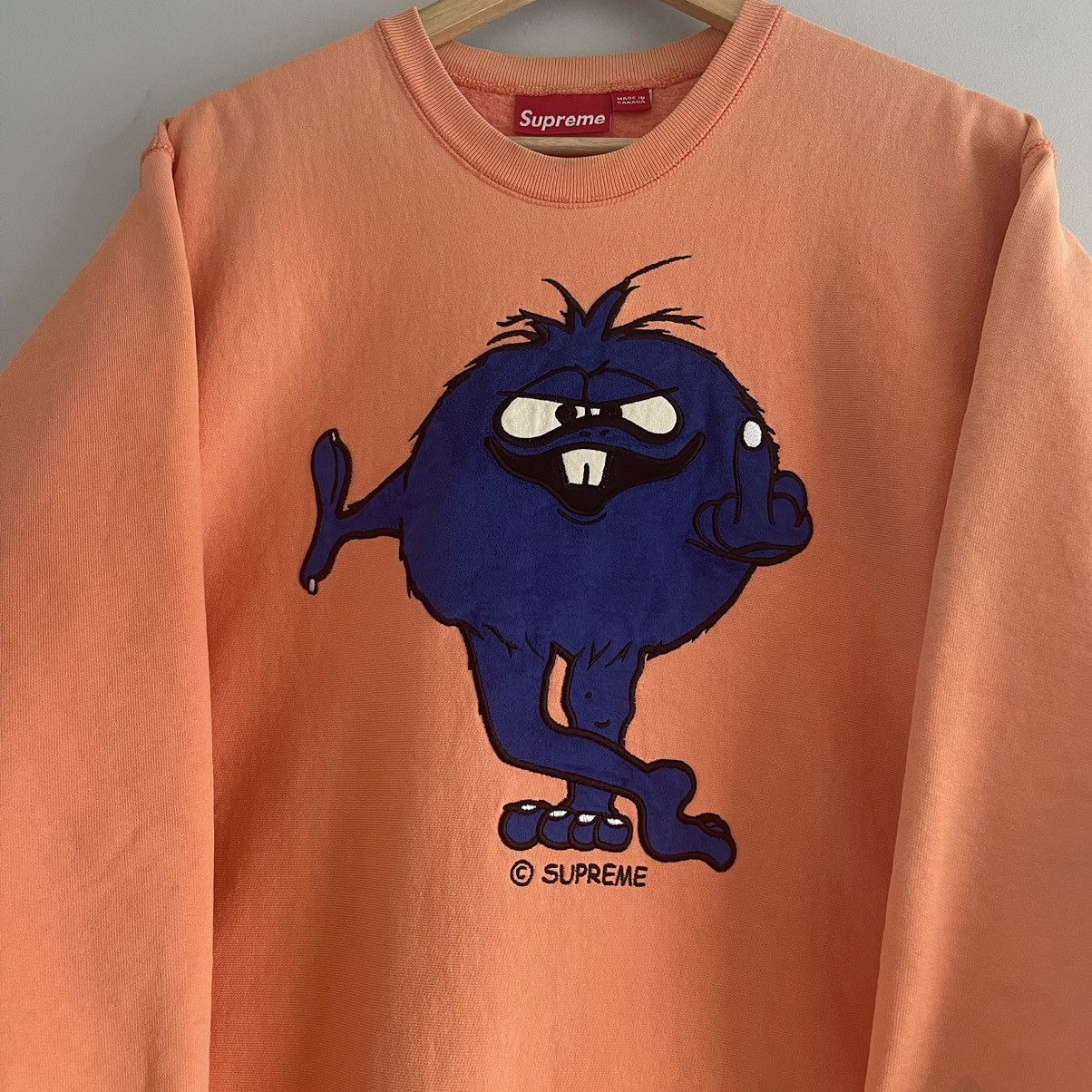 【極希少】初期 Supreme Camacho Crewneck 00s Old Supreme 2003 Camacho Crewneck Sweatshirt | eBay