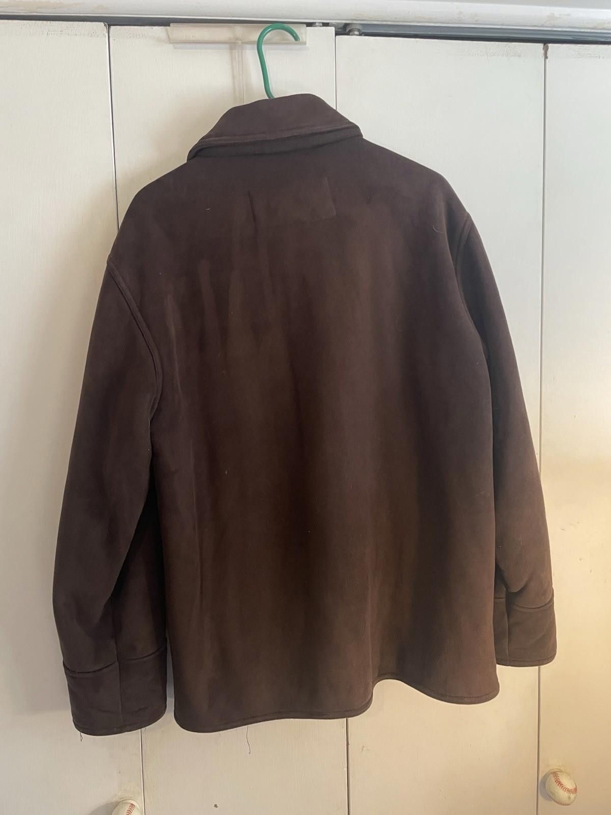 Other Men's Perry Ellis Portfolio Suede Faux Fur Lined Jacket M Size US M / EU 48-50 / 2 - 2 Thumbnail