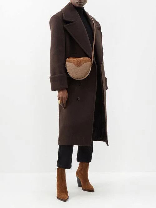 Saint Laurent Paris o1s1wg111124 Size: OS / Monogramme Cross Body Bag in Brown Size ONE SIZE - 12 Thumbnail