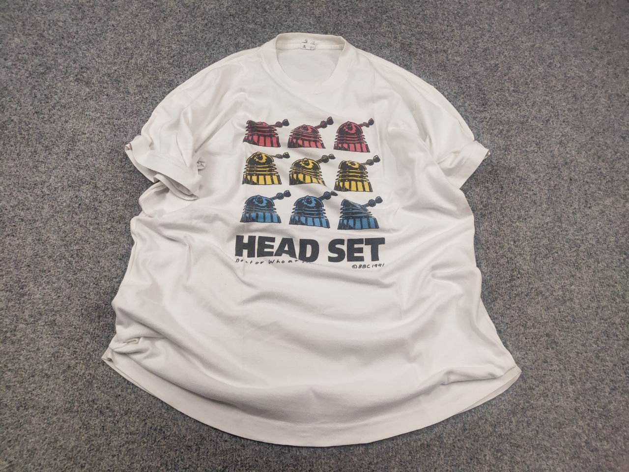 Vintage Vintage 1991's Heat Set Doctor Who at Momi Graphic Shirt Tee Size US L / EU 52-54 / 3 - 2 Thumbnail