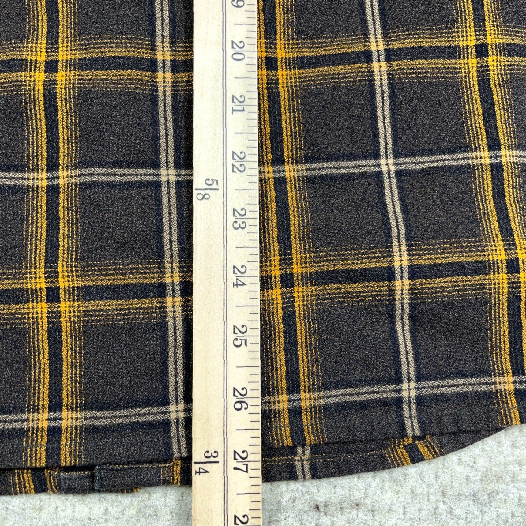 Carbon2Cobalt Carbon 2 Cobalt Shirt Men Small Brown Plaid Button Up Cotton Adult Regular Long Sleeve Casual Camp Size US S / EU 44-46 / 1 - 7 Thumbnail