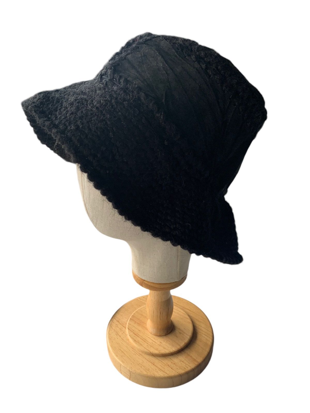 Japanese Brand × Kapital × Vintage Rare Knitted Bucket Hats Punk Japanese Style☠️ Size ONE SIZE - 4 Thumbnail
