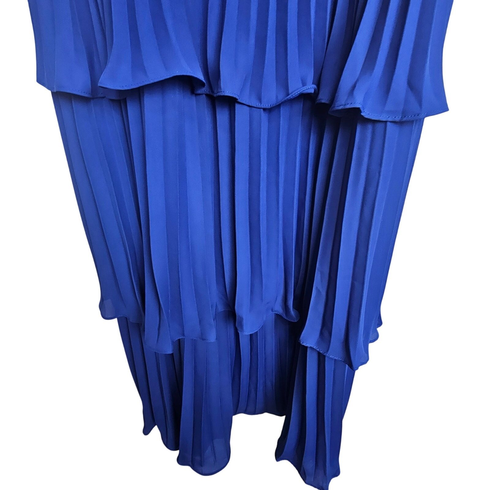Lululemon Lulus Womens Cascading Crush Tiered Bustier Midi Dress XL Size XL / US 12-14 / IT 48-50 - 4 Thumbnail