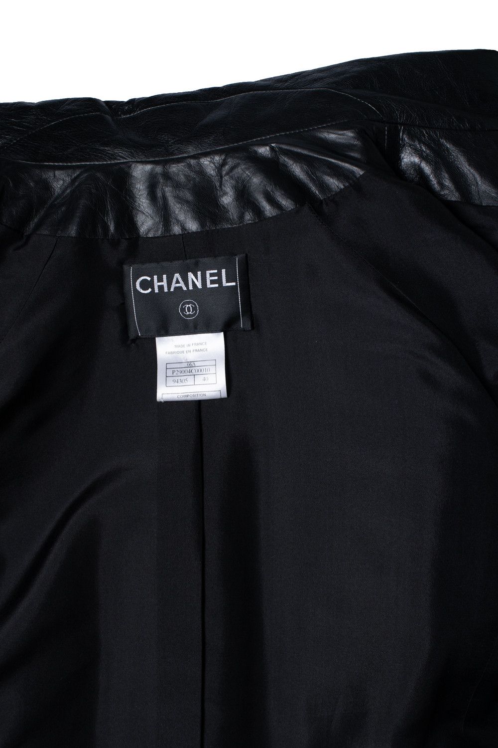 Chanel Chanel, black quilted leather jacket 2006 Size M / US 6-8 / IT 42-44 - 5 Thumbnail