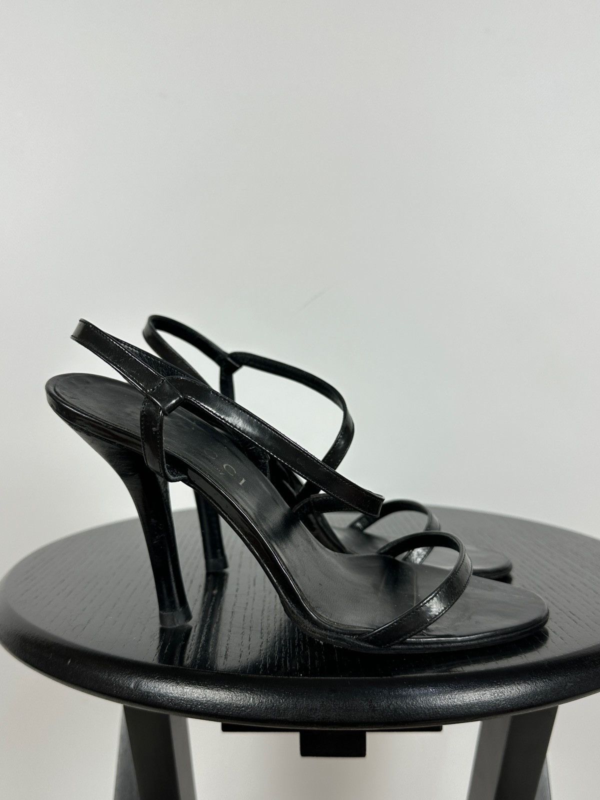 Gucci × Tom Ford × Vintage Vintage Gucci by Tom Ford Strappy Leather Heeled Sandals Size US 5.5 / IT 35.5 - 8 Thumbnail