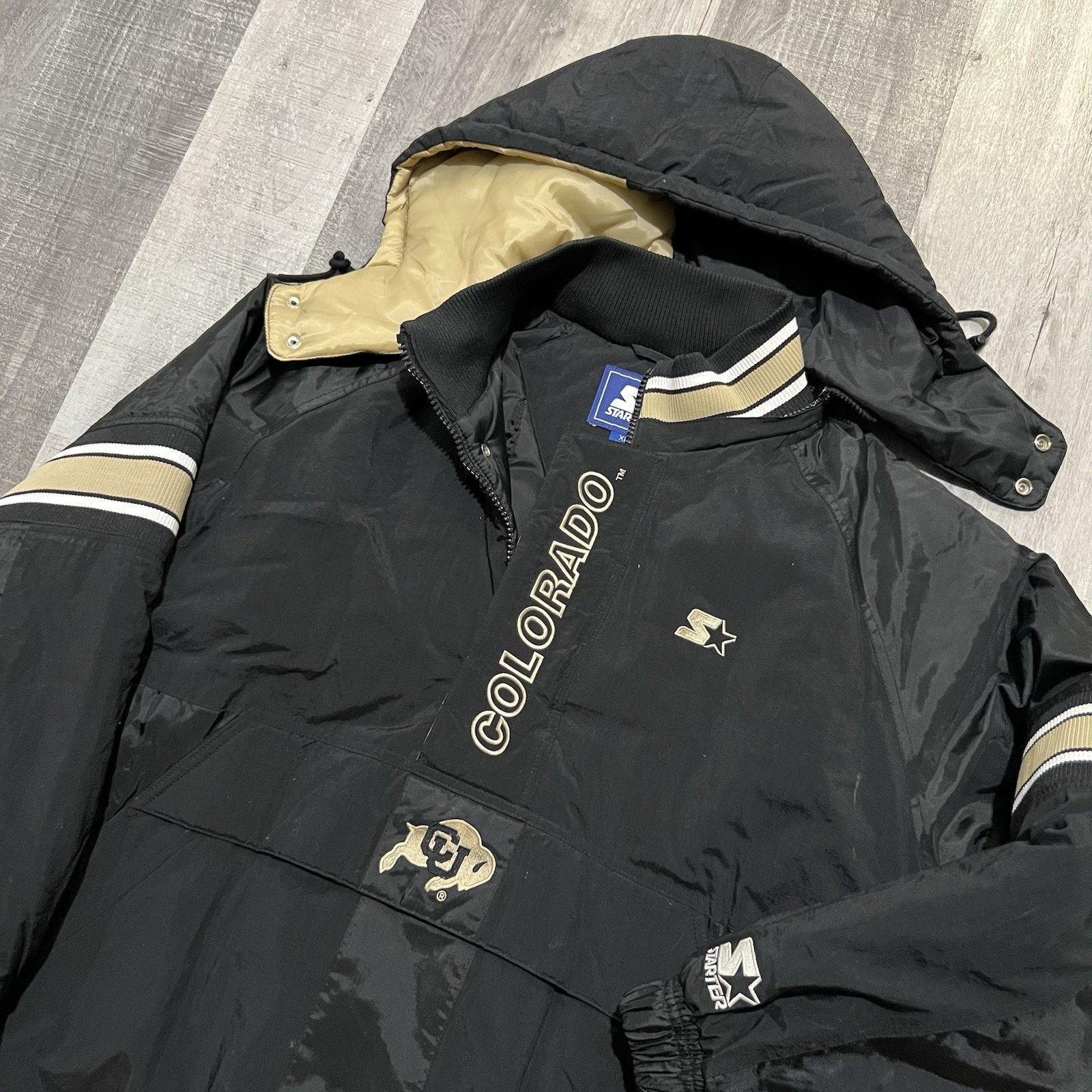 Starter Starter University Of Colorado Puffer Jacket Buffs College Size US XL / EU 56 / 4 - 3 Thumbnail