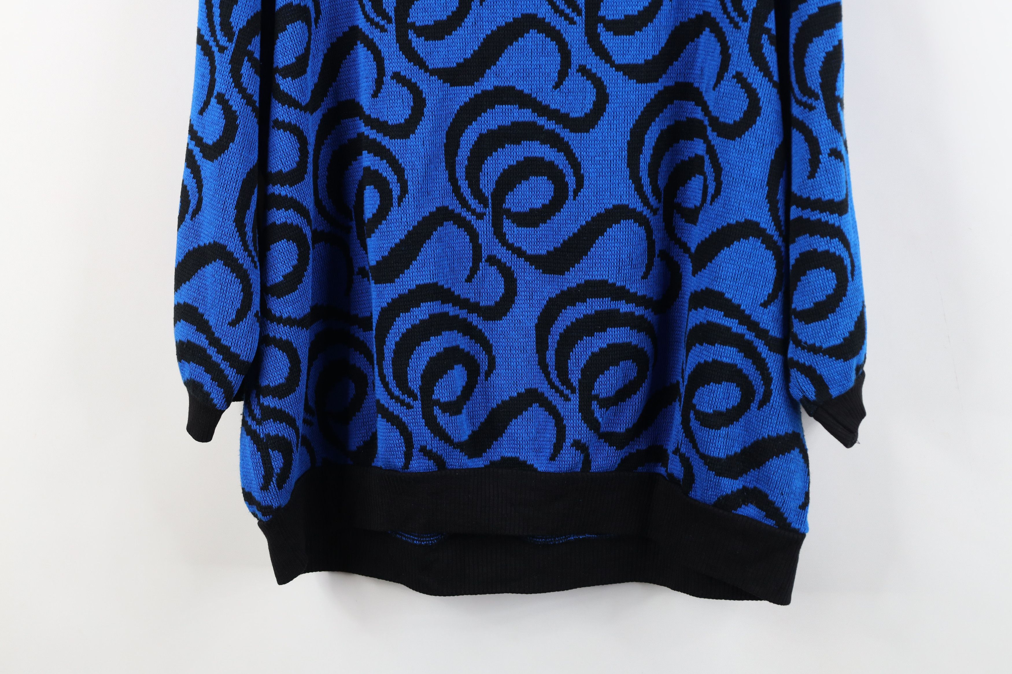 Vintage Vintage 80s 90s Streetwear 3/4 Sleeve Henley Sweater USA Size L / US 10 / IT 46 - 10 Thumbnail