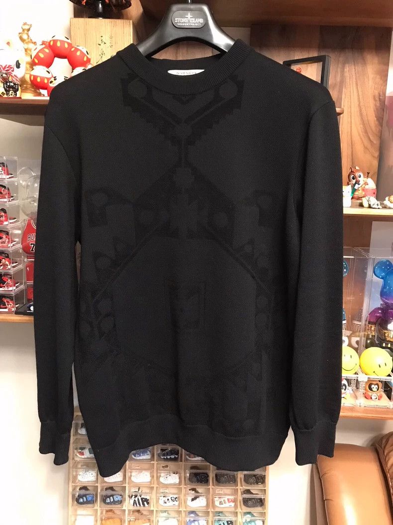 Givenchy Givenchy Wool Sweater L Size - dmc Size US L / EU 52-54 / 3 - 1 Thumbnail