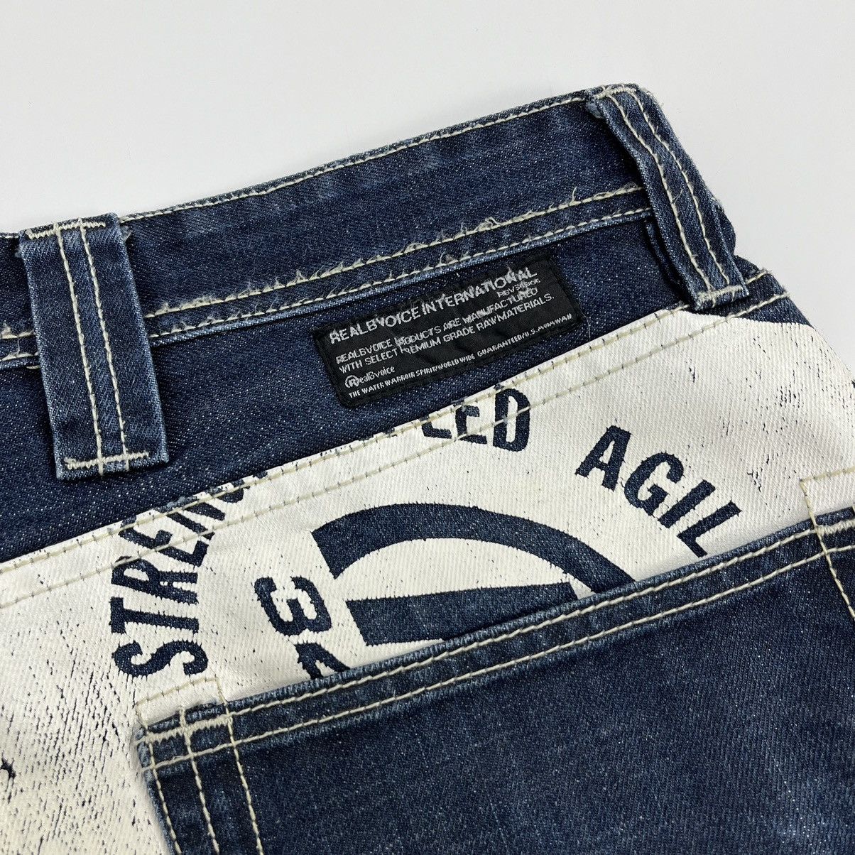 Japanese Brand × Vintage RealBvoice Daicock Printed Denim Pants Size US 33 - 6 Thumbnail