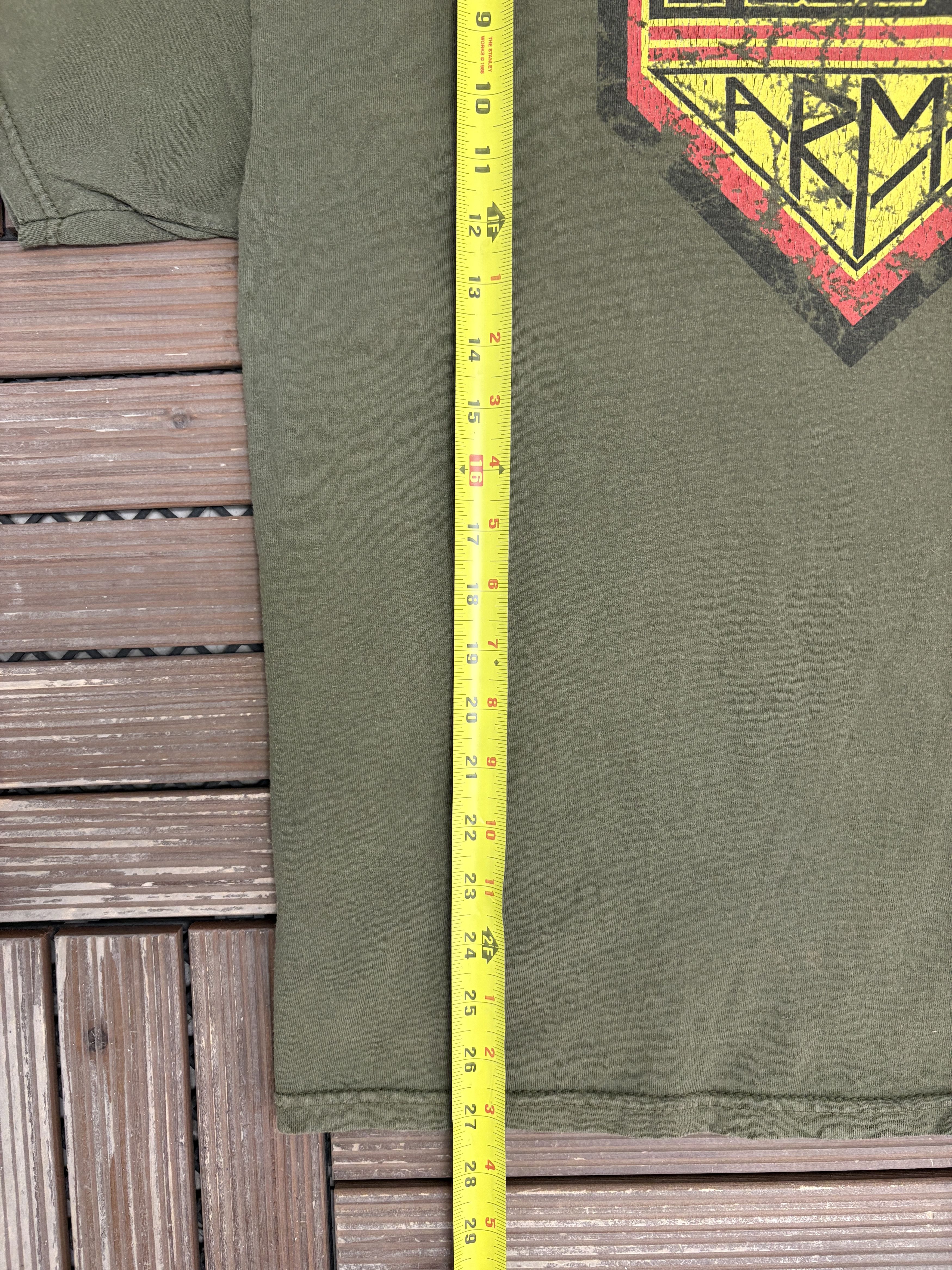 Vintage Kiss Army Vintage Y2K Green T-Shirt Tee Size US XL / EU 56 / 4 - 7 Thumbnail