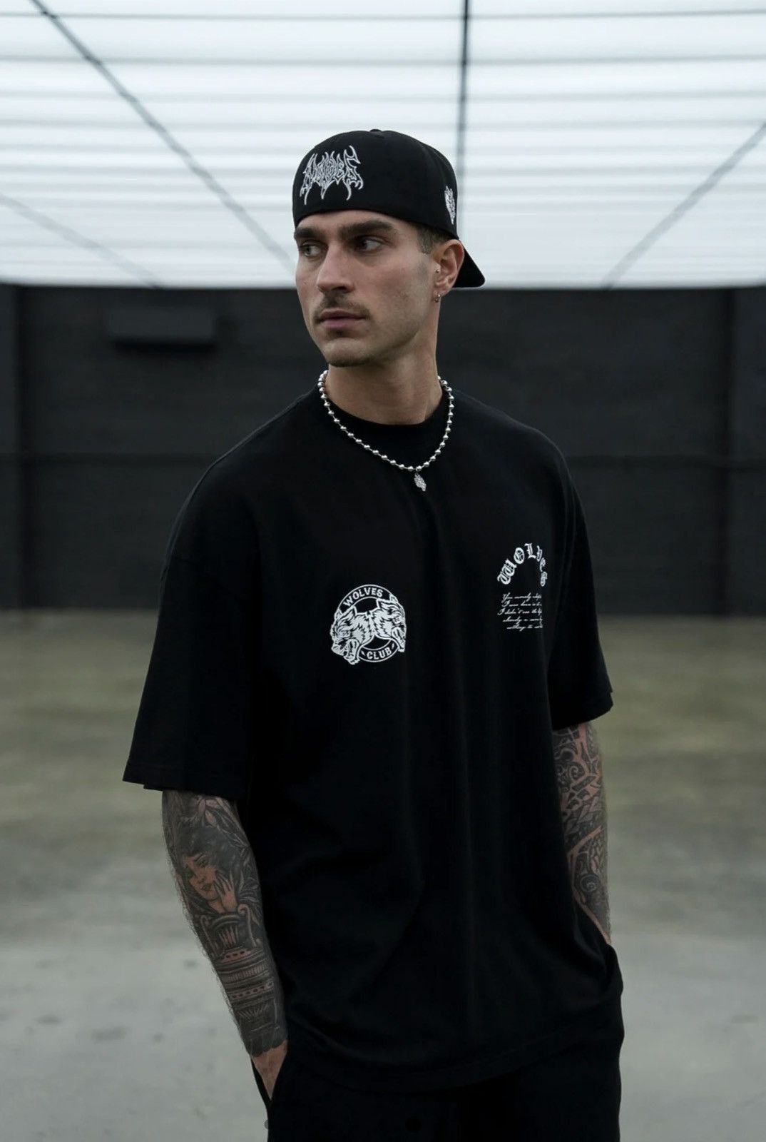 Darc Sport BORN IN IT V2 "PREMIUM" OVERSIZED TEE IN BLACK Size US XL / EU 56 / 4 - 7 Thumbnail