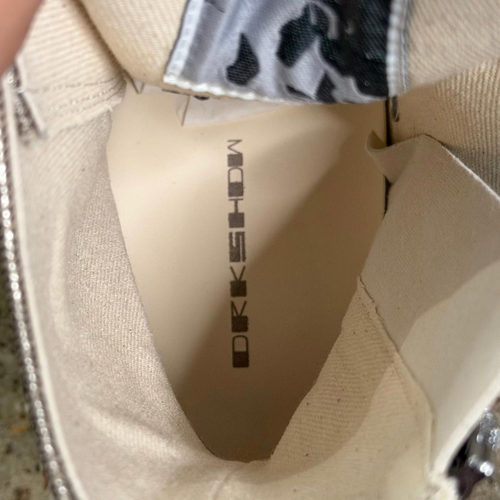 Rick Owens Rick Owens Foiled Denim Ramones Sneakers Size US 9 / EU 42 - 11 Thumbnail