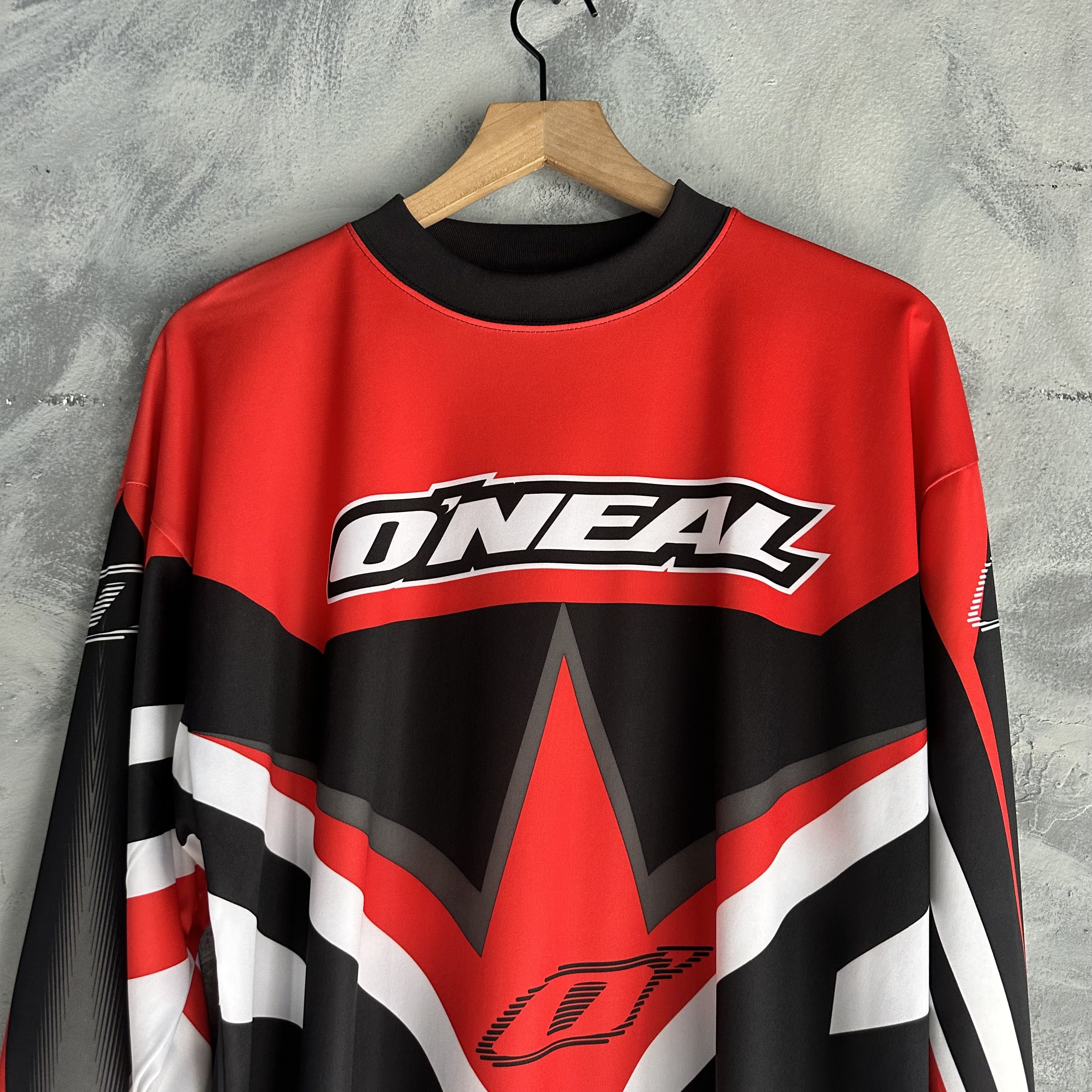 Other Oneal Racing Shirt Mens L Red Black Motocross Jersey LS Size US L / EU 52-54 / 3 - 2 Thumbnail
