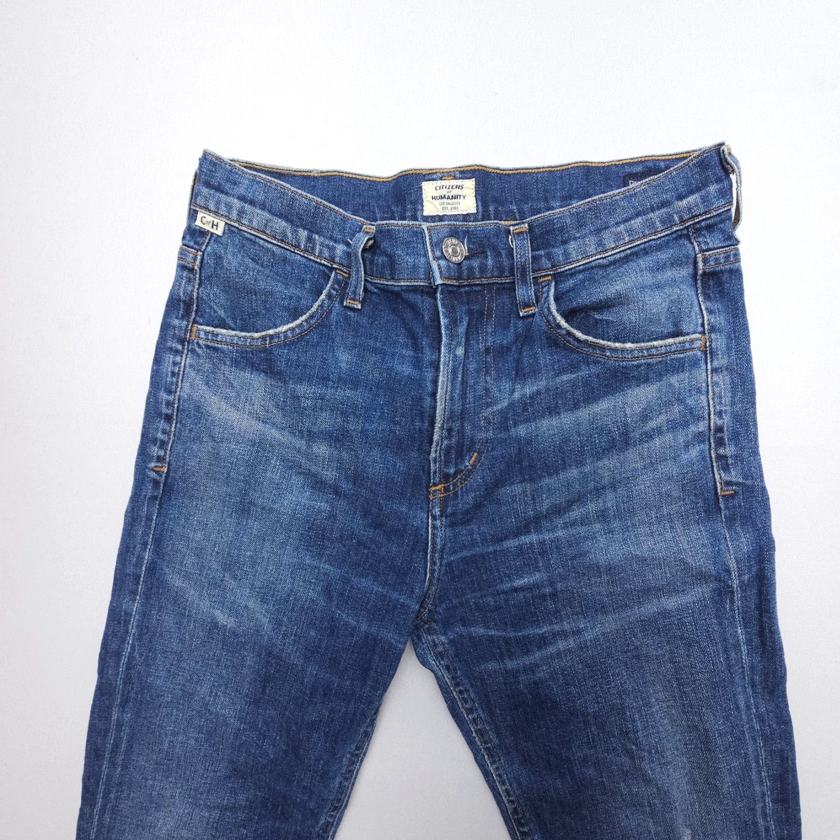 Citizens Of Humanity Citizens of Humanity Drew Crop Flare Jeans 26 Dark Wash USA Made Denim Size 26" / US 2 / IT 38 - 5 Thumbnail