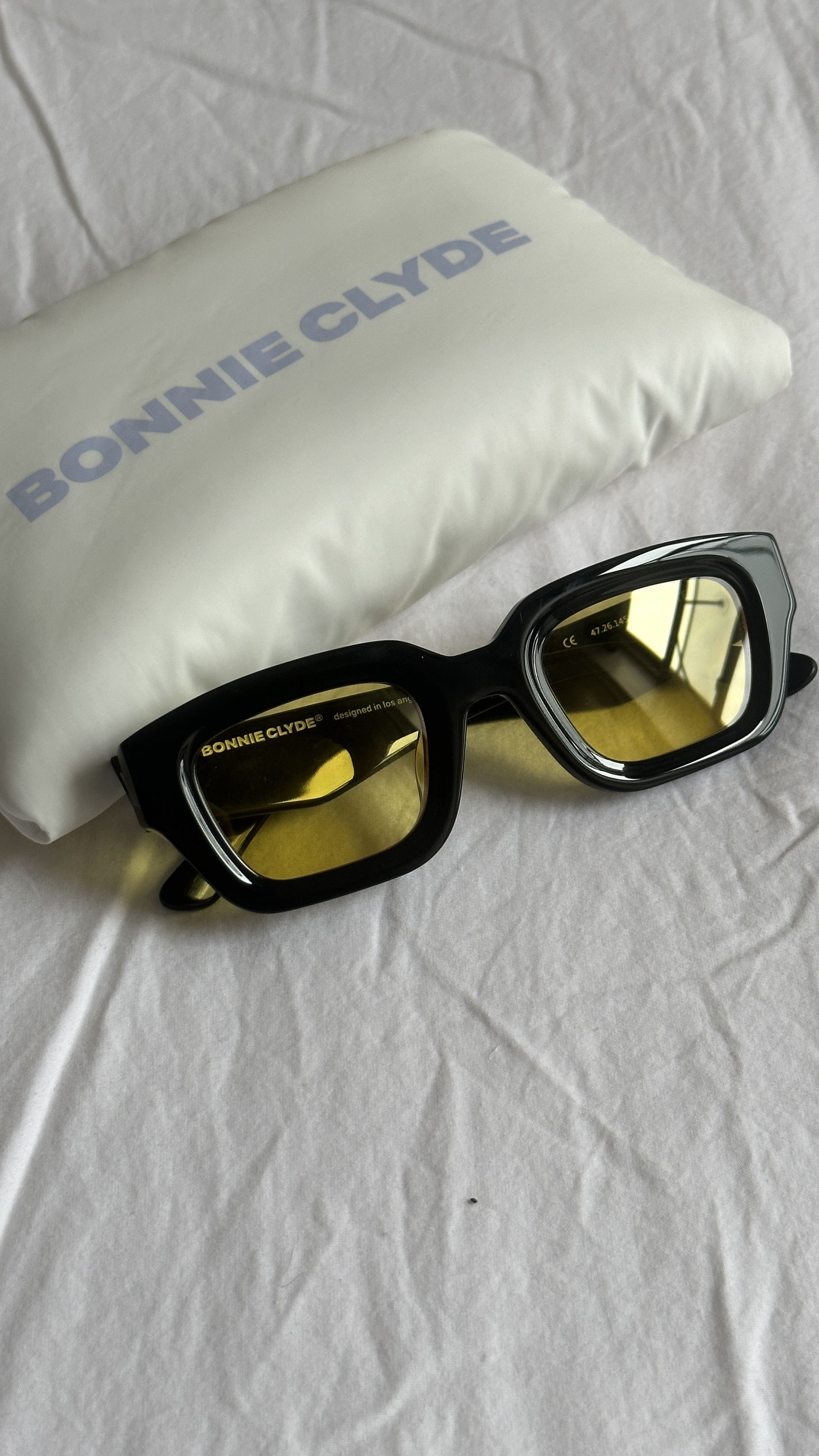 Bonnie Clyde Karate Sunglasses - Yellow | Grailed