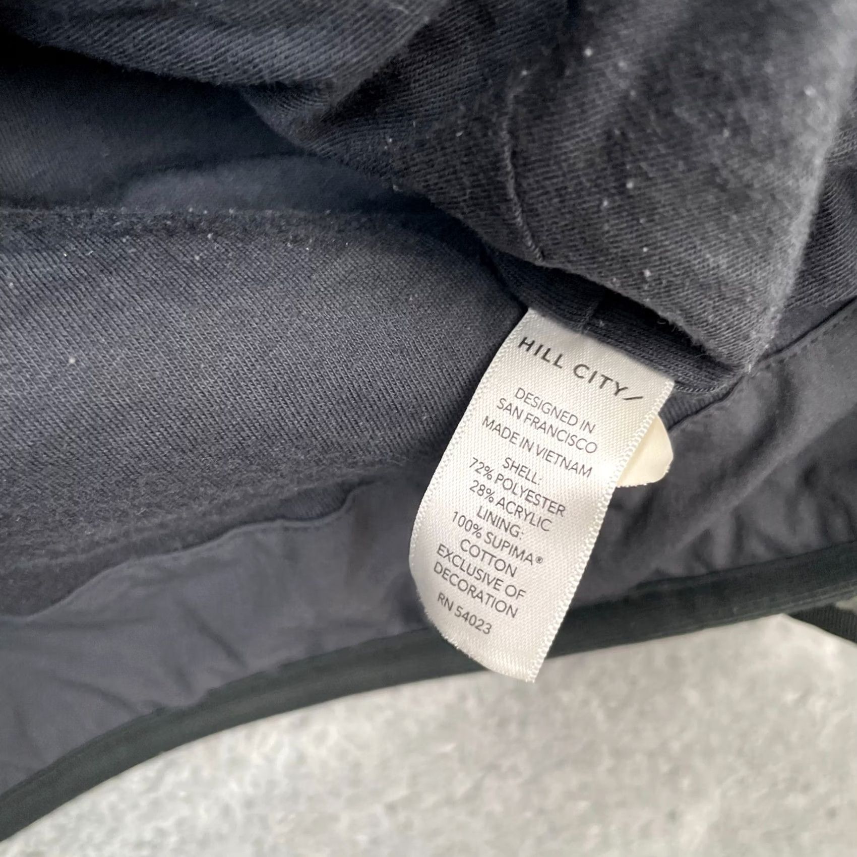 Vintage Hill City Jacket Mens Medium Gray Sherpa Coat Mock Neck Long Sleeve Quarter Zip City Style Size US M / EU 48-50 / 2 - 5 Thumbnail