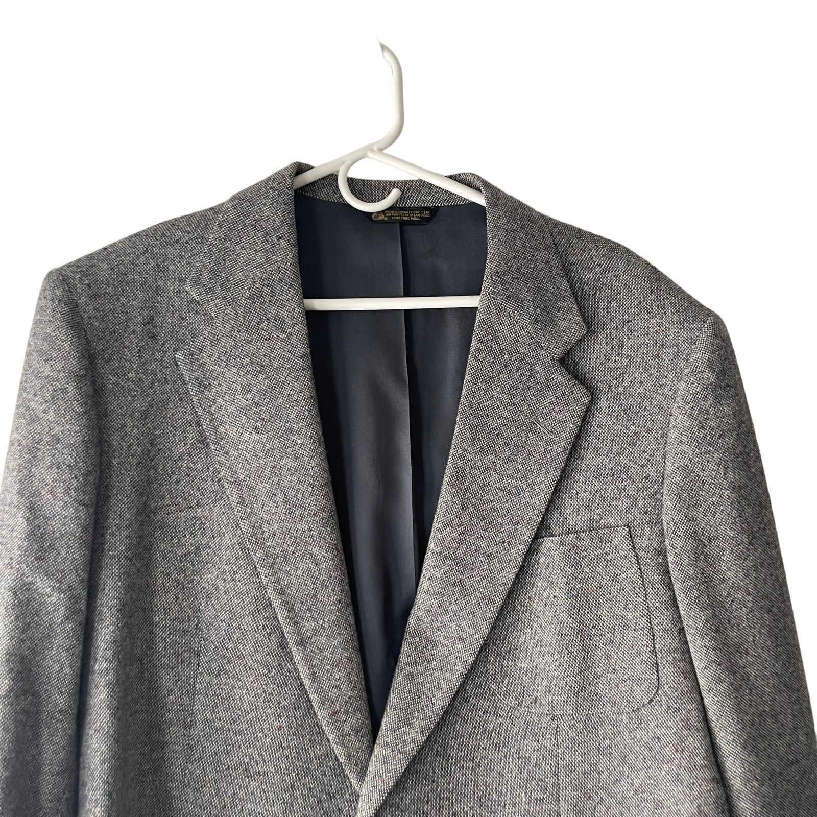 Other Premier Collection Vintage Men's Size 46R Wool Grey Blazer Size US S / EU 44-46 / 1 - 2 Thumbnail