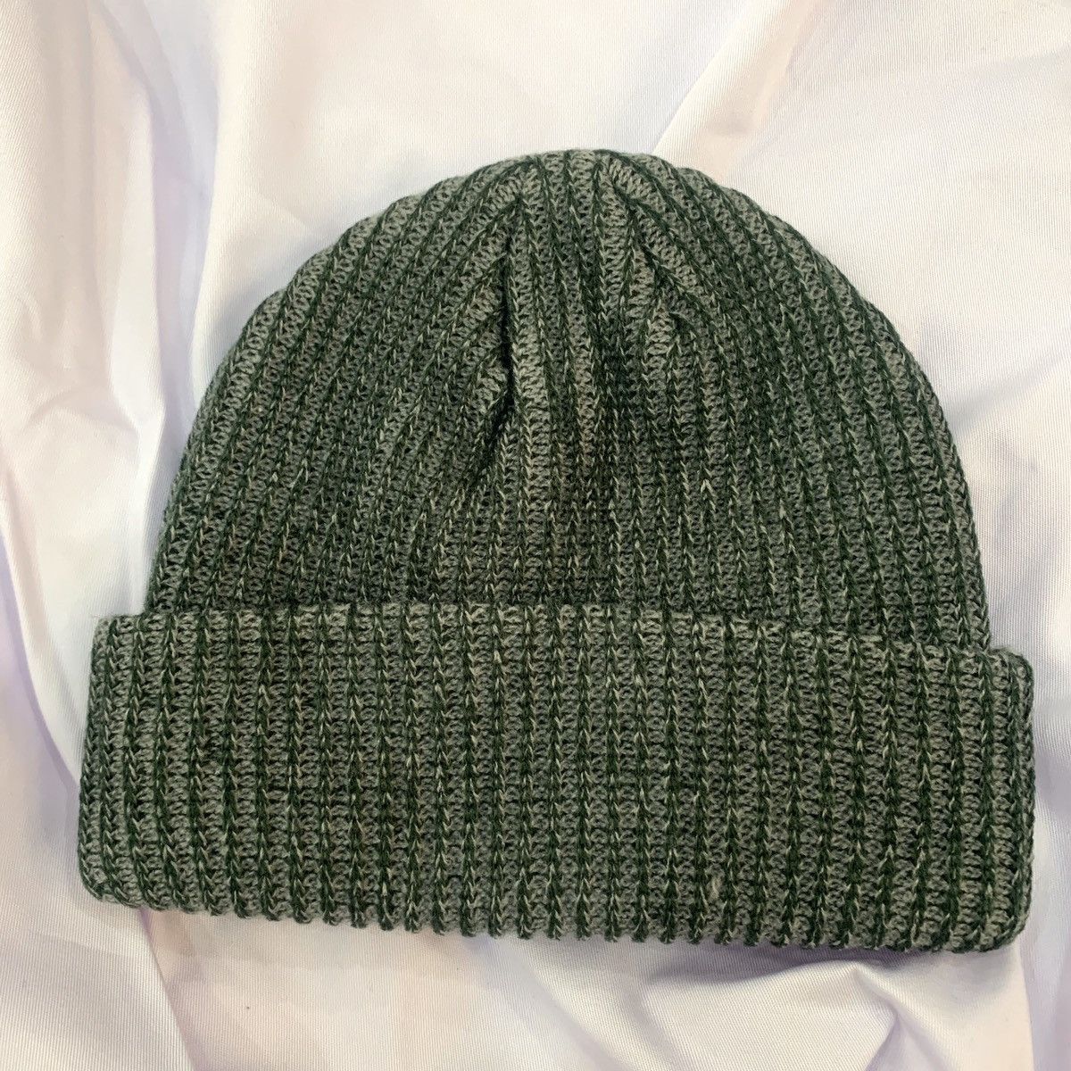 Stussy × Vintage Stussy 2 Tone Short Beanie Size ONE SIZE - 3 Thumbnail