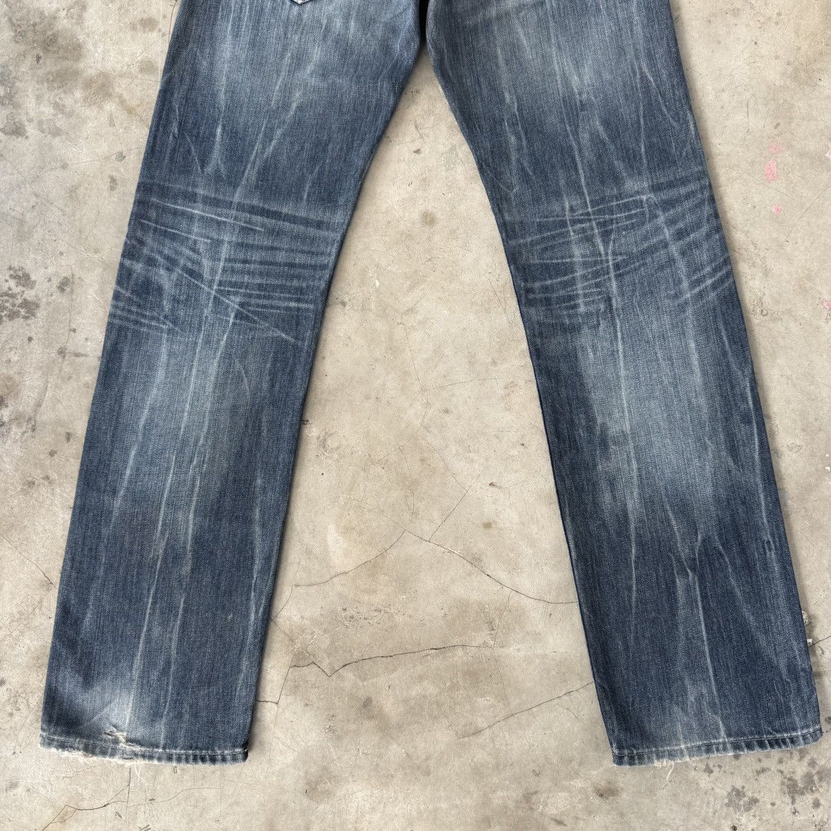 Japanese Brand W31x31.5 Vintage villand Faded Denim Jean Pants Size US 31 - 11 Thumbnail