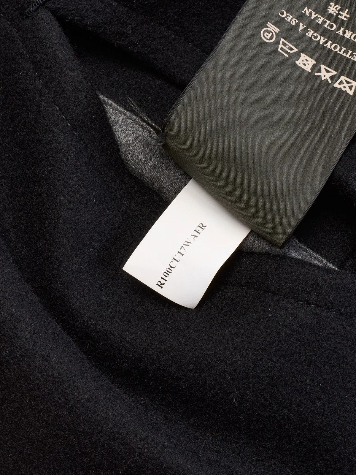 Berluti BERLUTI Paris Black Wool Double Breasted PeaCoat Navy Coat Size US M / EU 48-50 / 2 - 11 Thumbnail