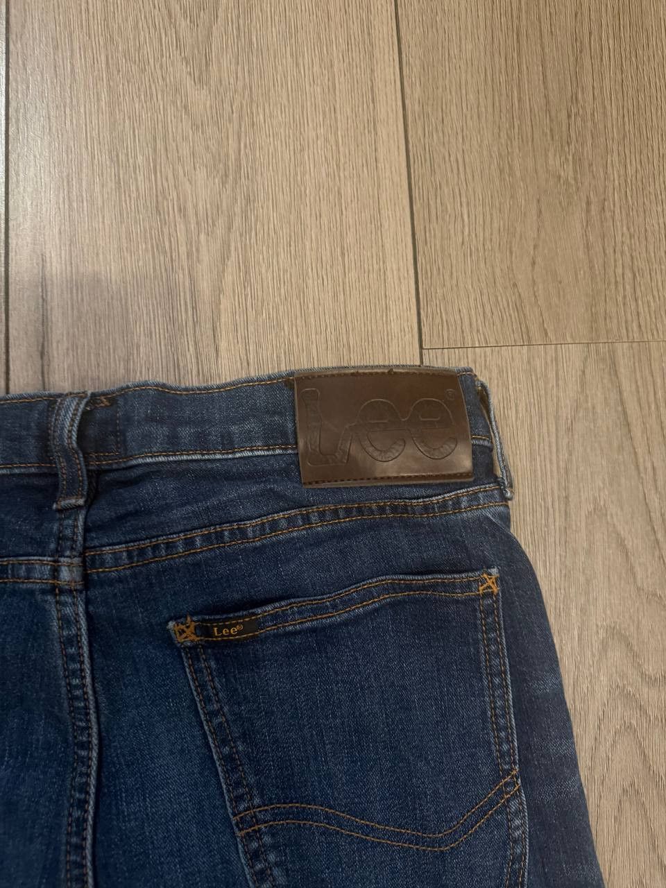 Lee Vintage Lee Straight Leg Jeans Dark Wash W29 L30 Blue Mens Size US 30 / EU 46 - 6 Thumbnail