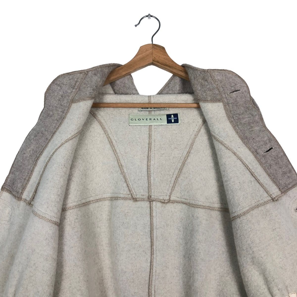 Gloverall 🔥Rich Grey - Vintage Wool Jacket Gloverall Made in England Size US L / EU 52-54 / 3 - 9 Thumbnail