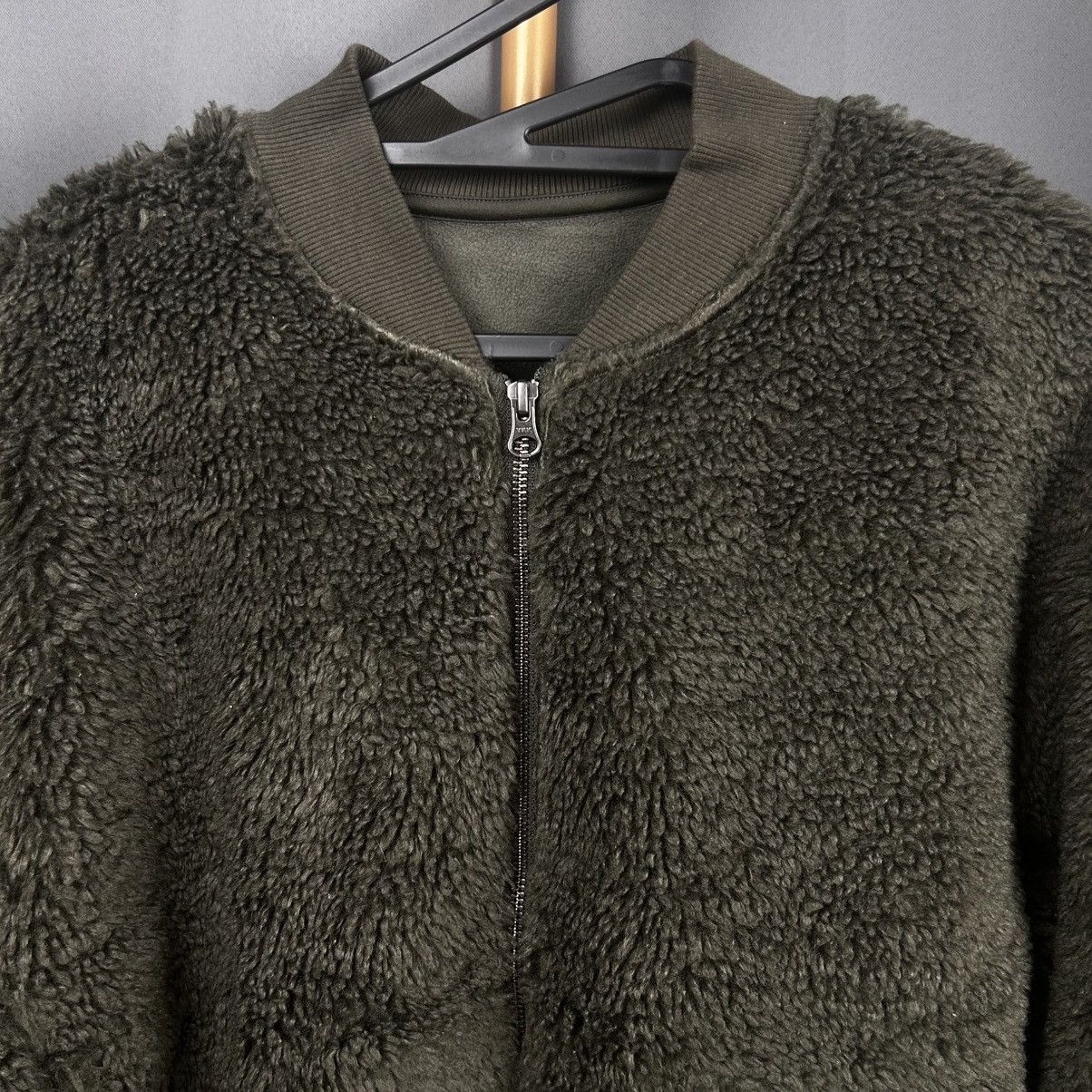 Uniqlo Vintage Uniqlo Army Green Sherpa Jacket Size US L / EU 52-54 / 3 - 2 Thumbnail