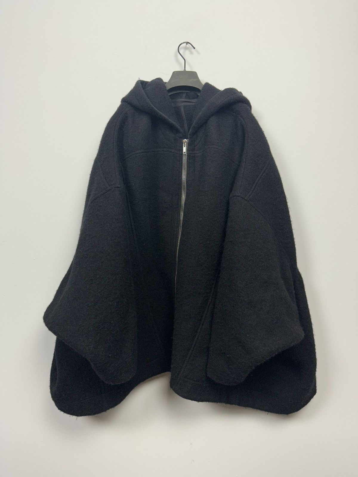 Rick Owens FW22 ‘STROBE’ Boiled Wool Peter Jacket Size US M / EU 48-50 / 2 - 1 Thumbnail