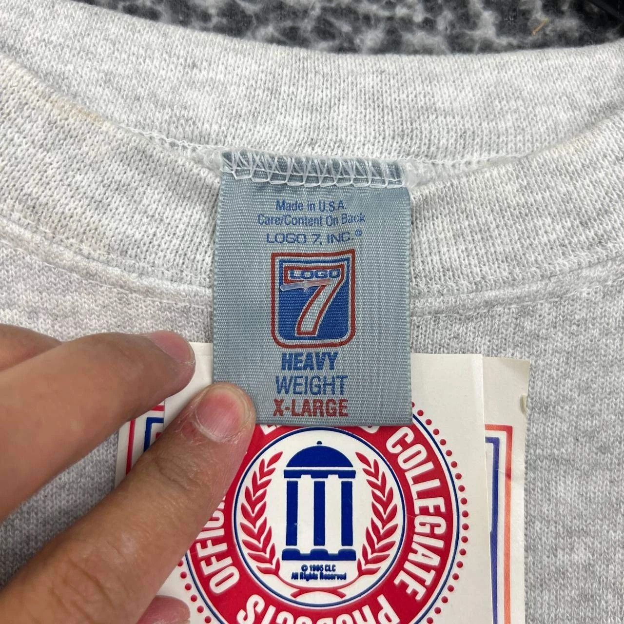 Logo 7 Vintage Marshall Thundering Herd Sweatshirt Men XL Pullover Size US XL / EU 56 / 4 - 5 Thumbnail