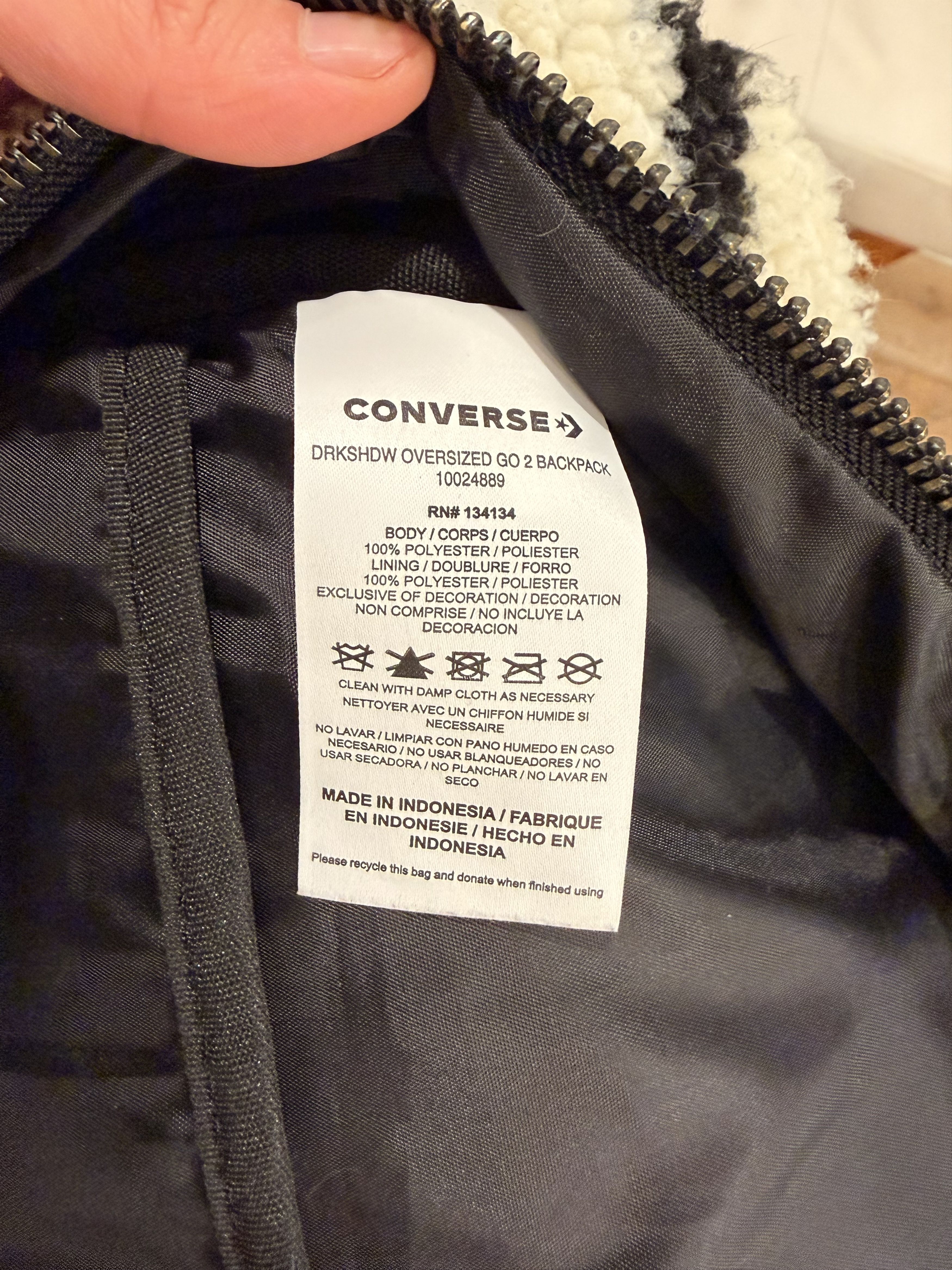Rick Owens Drkshdw Drkshdw oversized backpack Size 28 - 4 Thumbnail