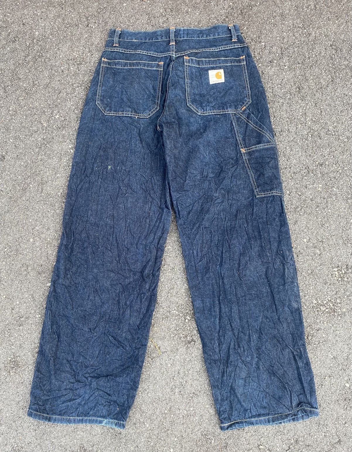 Vintage carhatt 100 years denim pants Size US 30 / EU 46 - 1 Thumbnail