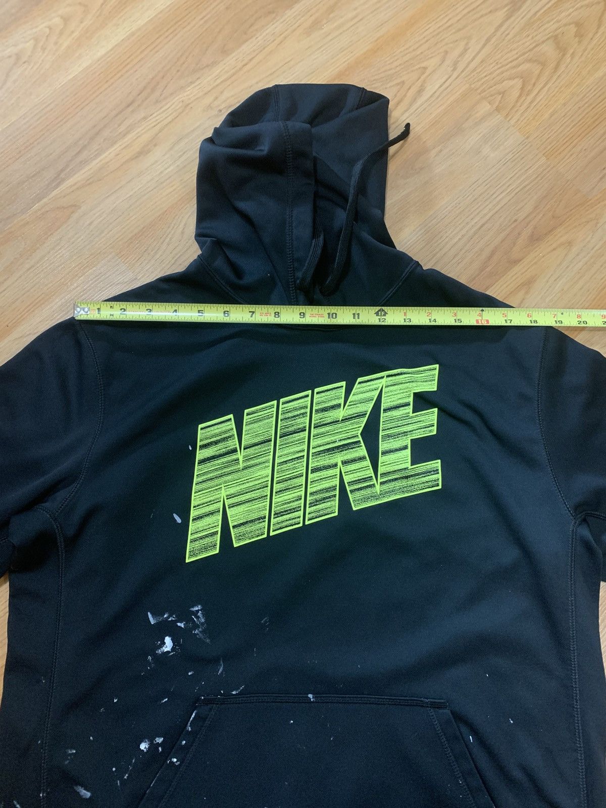 Nike Sz L - Nike Therma-Fit Hoodie Sweatshirt Paint Splatter 2014 Size US L / EU 52-54 / 3 - 9 Thumbnail