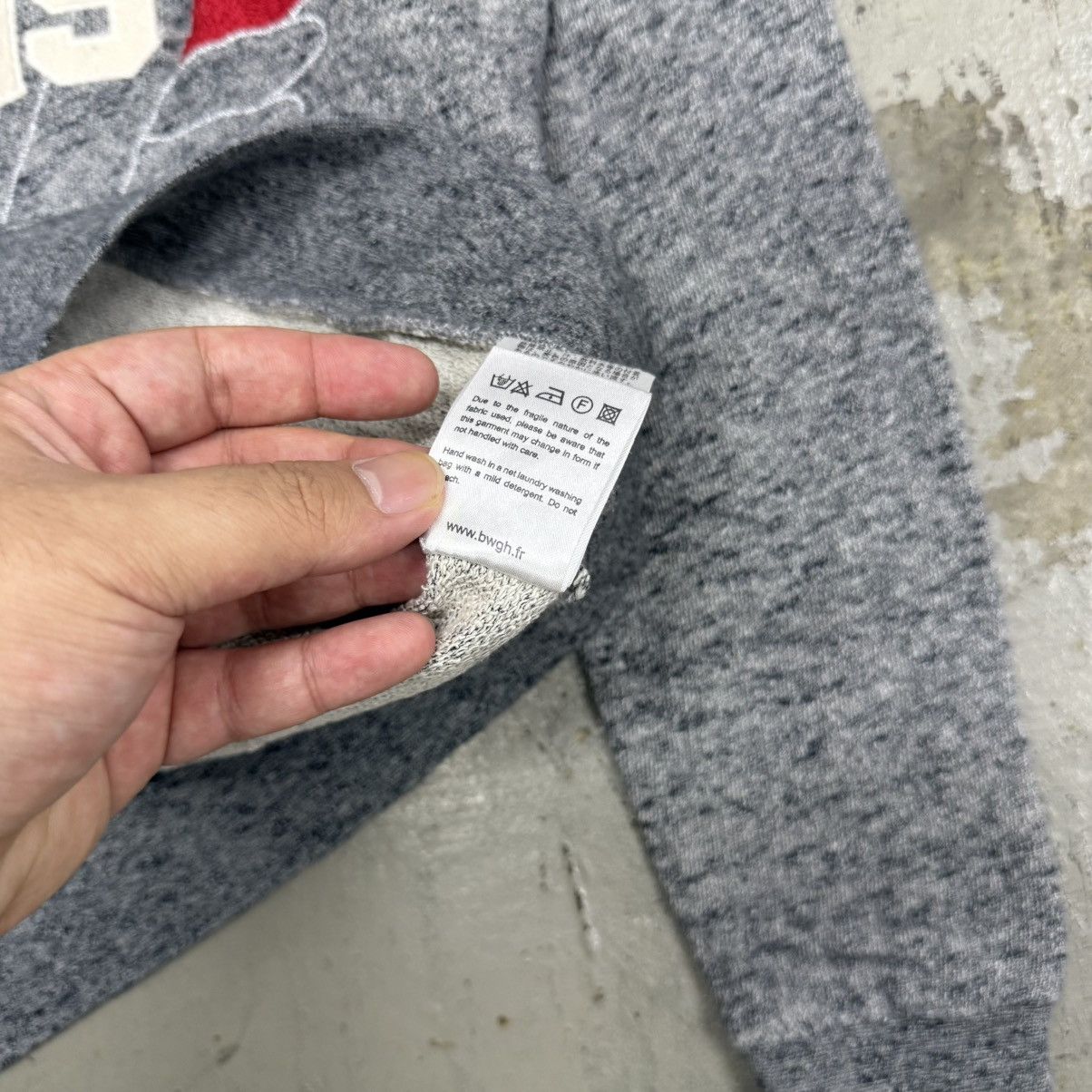 Brooklyn We Go Hard BWGH Paris Eagle Logo Embroid Sweatshirt Size US S / EU 44-46 / 1 - 7 Thumbnail