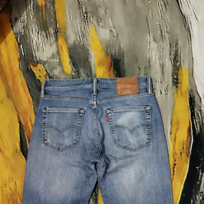 Levi's × Vintage VINTAGE LEVIS 511 DISTRESSED FADED BLUE JEANS PANTS Size US 32 / EU 48 - 8 Thumbnail