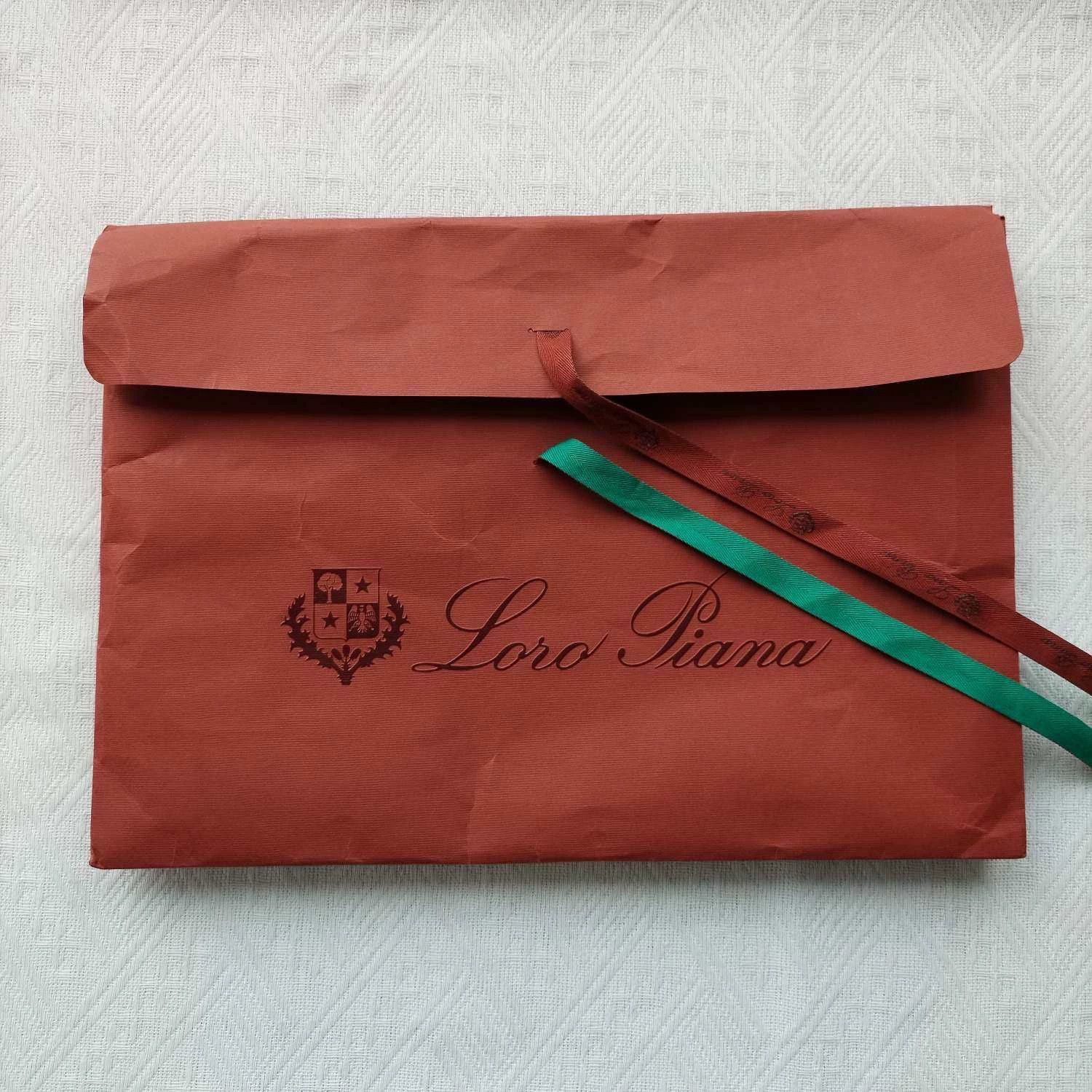Loro Piana Loro Piana unused solid cashmere gray scarf 190x45 Size ONE SIZE - 5 Thumbnail