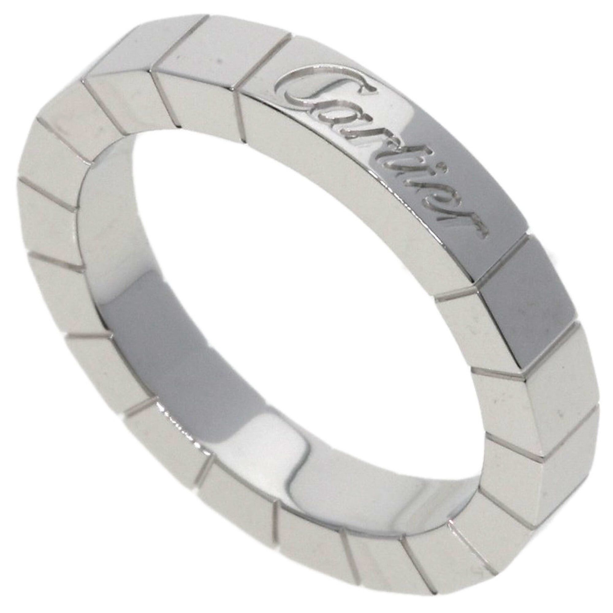 Cartier Cartier Lanieres #46 Ring, 18K White Gold, Women's. Size ONE SIZE - 1 Thumbnail