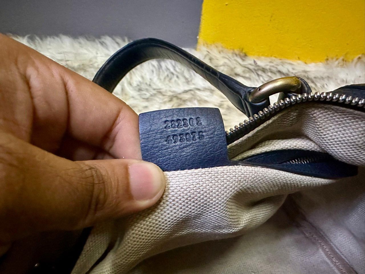 Gucci Authentic Gucci Soho Pebbled Leather Medium Boston Bag Size ONE SIZE - 8 Thumbnail