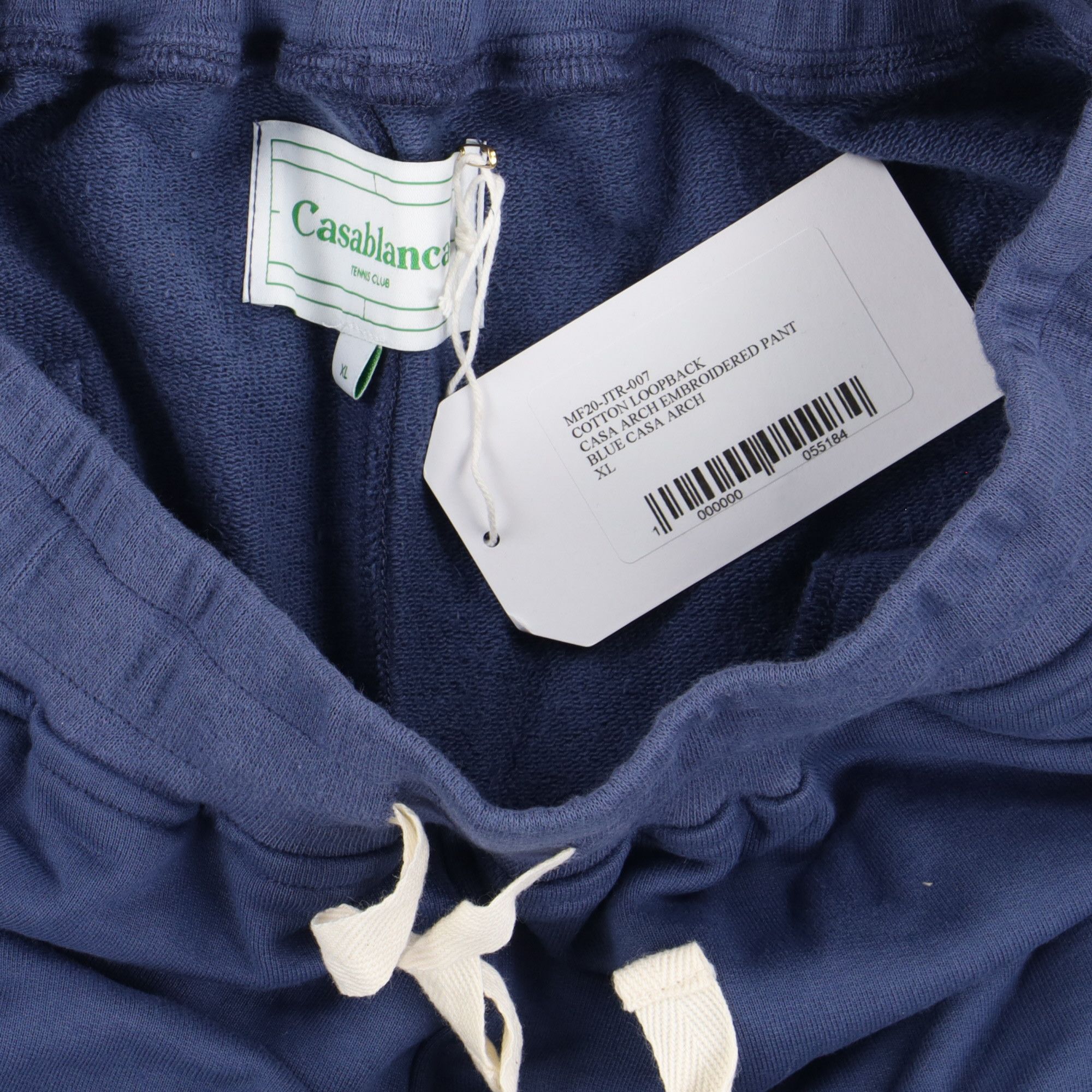 Casablanca Navy Embroidered Arch Logo Sweatpants Size US 36 / EU 52 - 4 Thumbnail