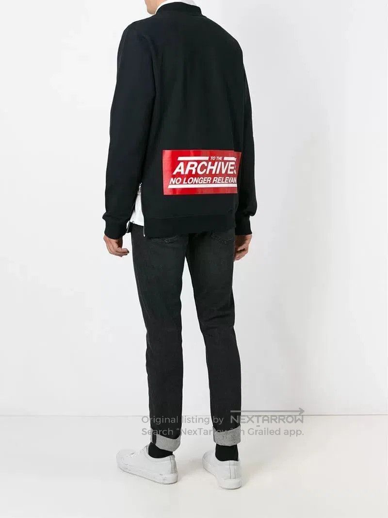 Raf Simons Raf Simons Side Zip Sweatshirt. Size US L / EU 52-54 / 3 - 1 Thumbnail